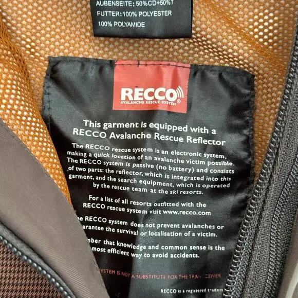 Sessions Ridge Series Hop H Snowboard Jacket Orange Checker Men’s Size Medium - Picture 5 of 7